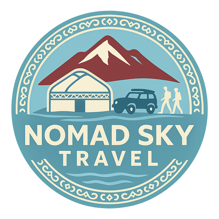 Nomad Sky TRAVEL Logo